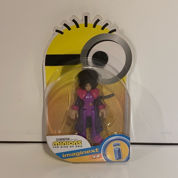 🦹♀ 4/$25 FISHER-PRICE MINIONS IMAGINEXT BELLE BOTTOM MINI FIGURE 🦹♀️ - Picture 2 of 7